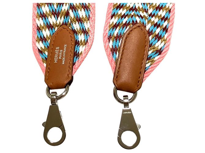 Hermès Hermes Zigzag Shoulder Strap Brown Pink White - view 3