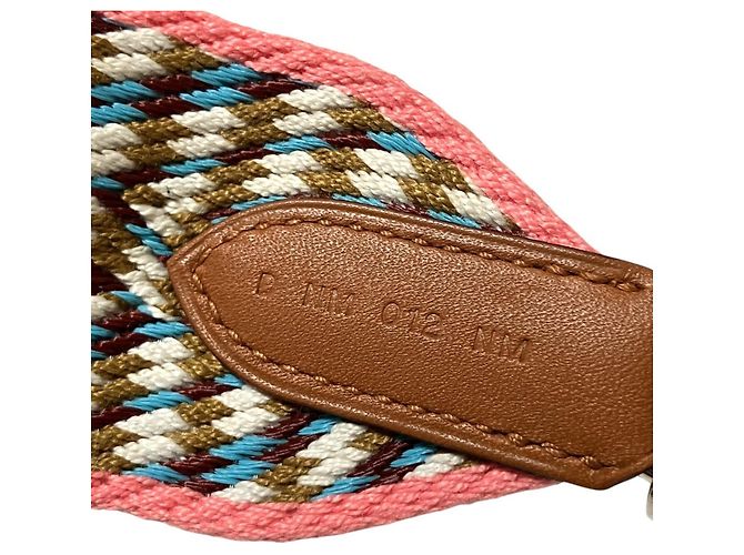 Hermès Hermes Zigzag Shoulder Strap Brown Pink White - view 4