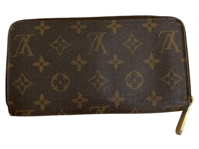 Portafoglio Zippy Monogram Louis Vuitton Marrone Monogramma - vista 2