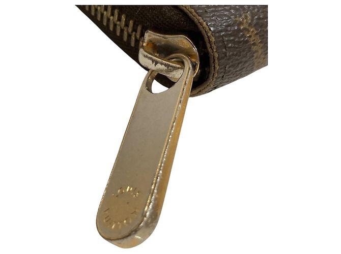 Portafoglio Zippy Monogram Louis Vuitton Marrone Monogramma - vista 3