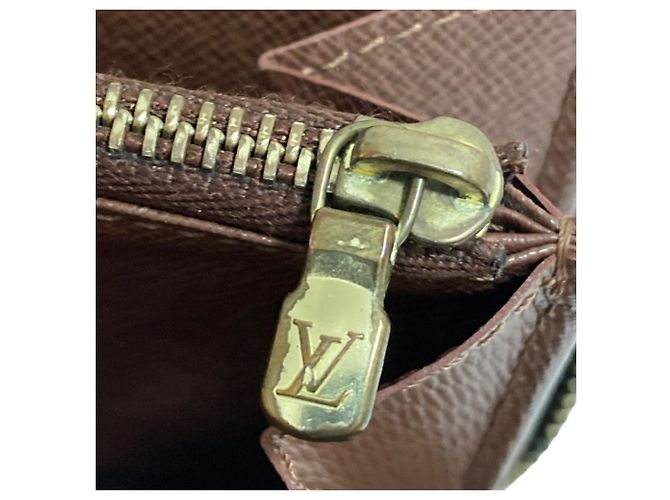 Portafoglio Zippy Monogram Louis Vuitton Marrone Monogramma - vista 7
