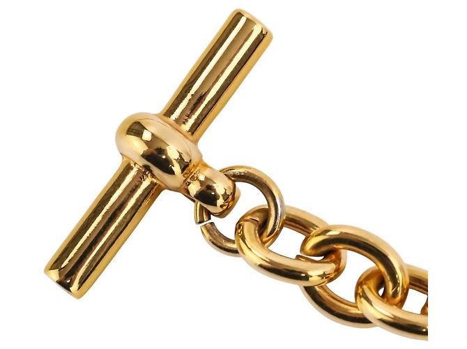 Céline Collana lunga CELINE Vintage con motivo orologio D'oro - vista 10