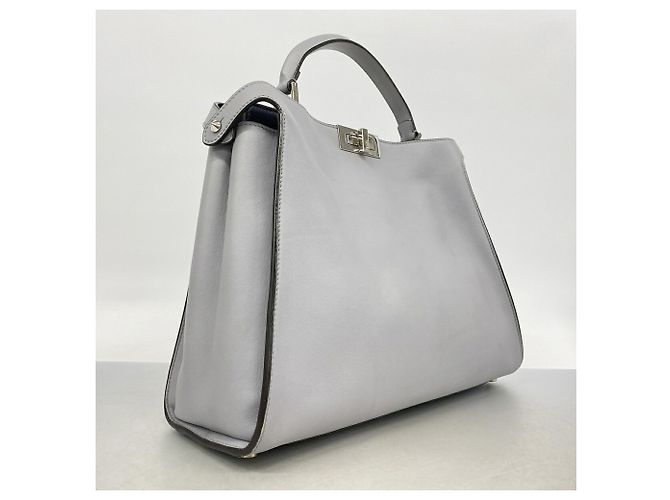 Fendi Peekaboo Essential Handtasche aus Leder Braun - Ansicht 2