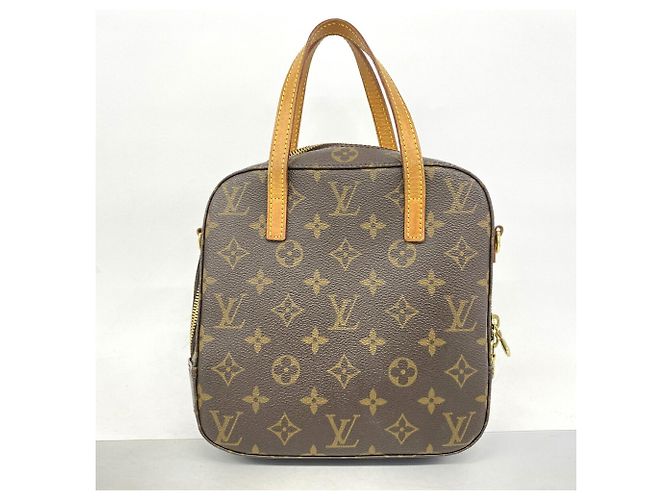 Bolso Louis Vuitton Monogram Spontini Castaño - vista 14