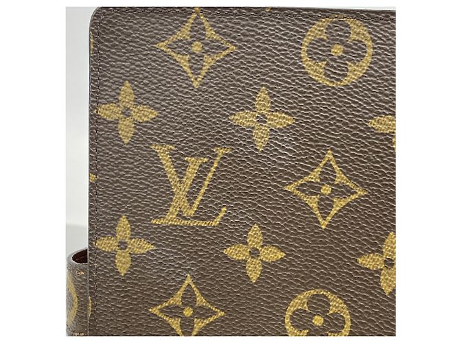 Louis Vuitton Monogram Agenda MM Notebook Cover Brown - view 10