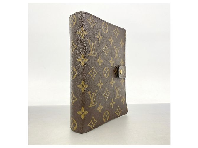 Louis Vuitton Monogram Agenda MM Notebook Cover Brown - view 2