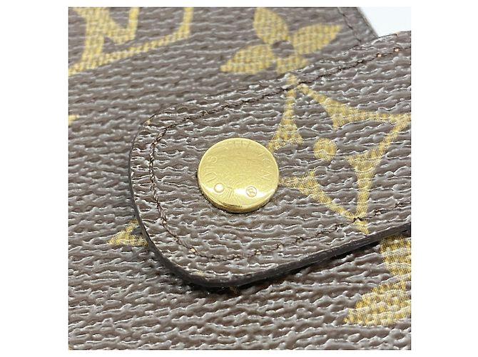 Louis Vuitton Monogram Agenda MM Notebook Cover Brown - view 9