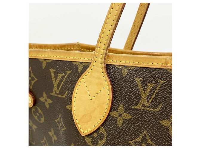 Louis Vuitton Monogram Neverfull MM Tote Bag Braun - Ansicht 10