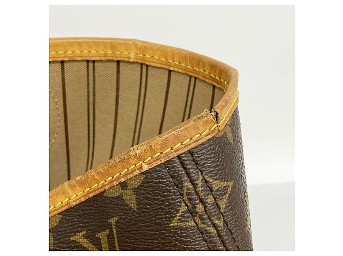 Louis Vuitton Monogram Neverfull MM Tote Bag Braun - Ansicht 6