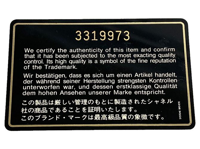 Chanel Triple Coco Shopper aus Kaviarleder Schwarz - Ansicht 13