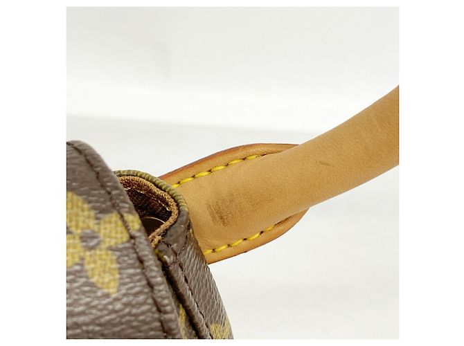 Bolsa de Ombro Louis Vuitton Monogram Mini Looping Marrom - vista 7