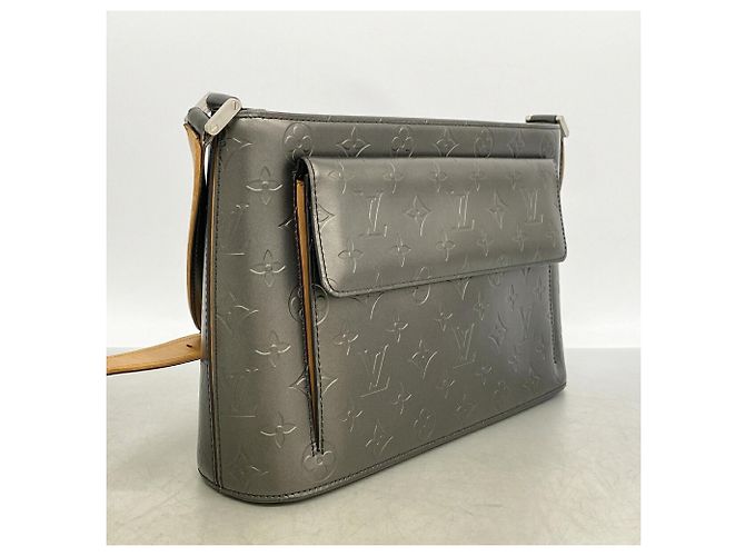 Bolsa de Ombro Louis Vuitton Monogram Mat Alston Preto - vista 2