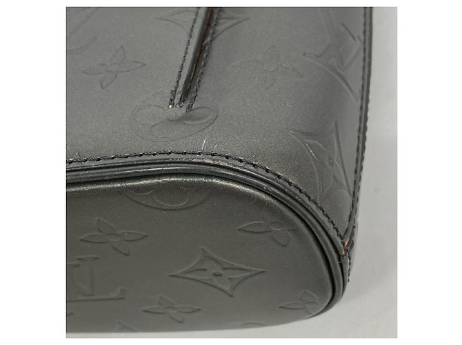 Bolsa de Ombro Louis Vuitton Monogram Mat Alston Preto - vista 6
