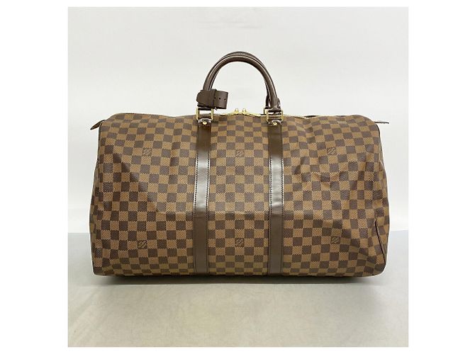 Louis Vuitton Damier Keepall 50 Boston Bag N41427 Ebene Damier ebene - vista 10
