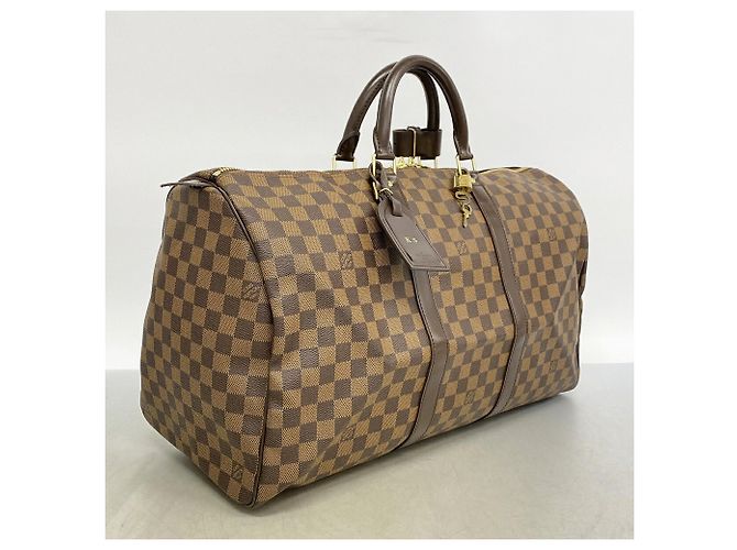 Louis Vuitton Damier Keepall 50 Boston Bag N41427 Ebene Damier ebene - vista 2