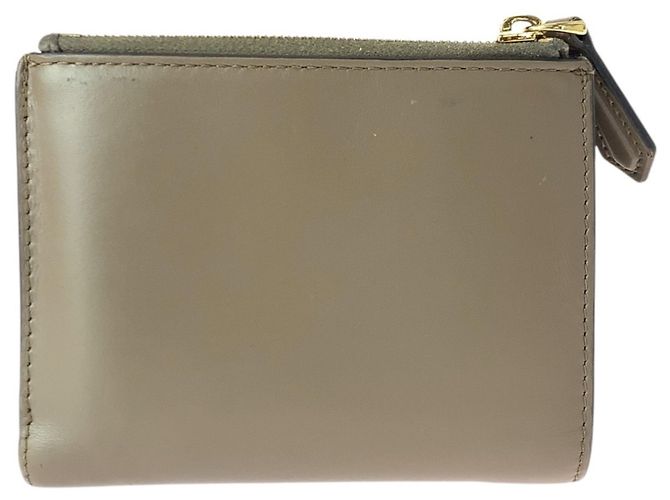 Fendi Roma Beige Leather Bi-Fold Wallet - view 2