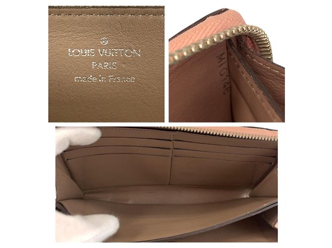 Louis Vuitton Portefeuille Comet Long Wallet Pink Grau - Ansicht 7
