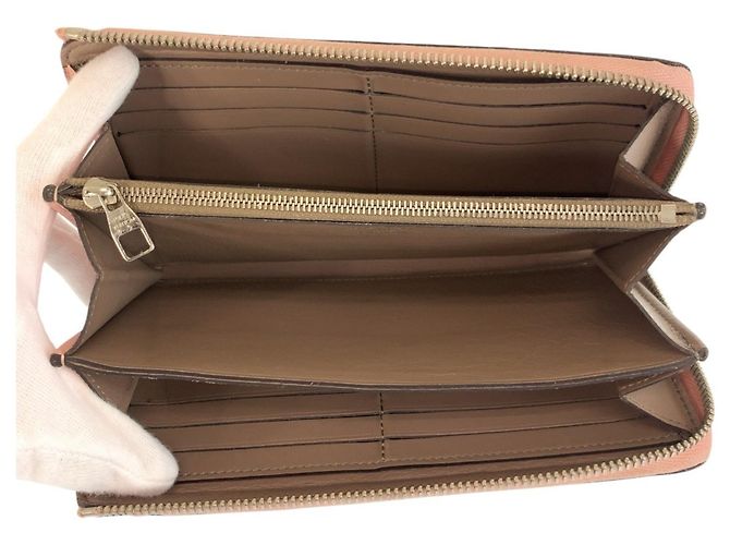 Louis Vuitton Portefeuille Comet Long Wallet Pink Grau - Ansicht 8