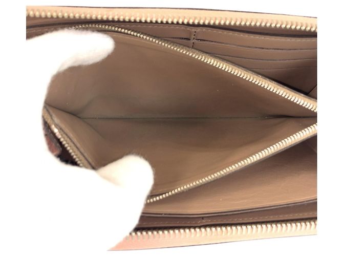 Louis Vuitton Portefeuille Comet Long Wallet Pink Grau - Ansicht 9