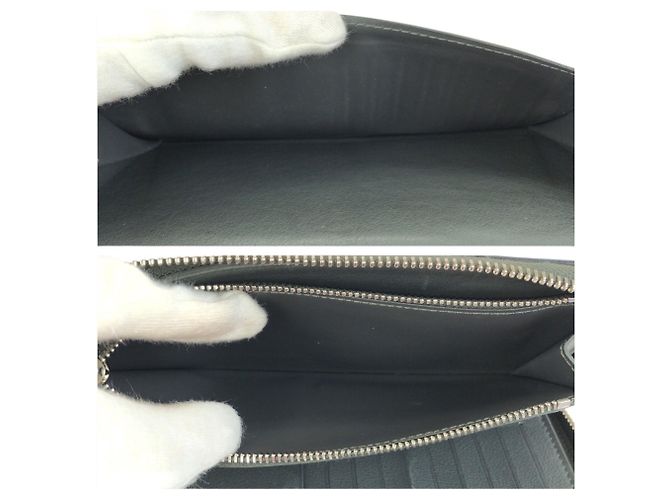 Louis Vuitton Taurillon Zippy Wallet Black - view 10
