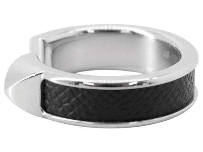 Hermès Hermes Athena Double Clou Bandring Schwarz - Ansicht 2