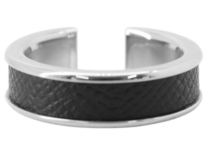 Hermès Hermes Athena Double Clou Bandring Schwarz - Ansicht 3