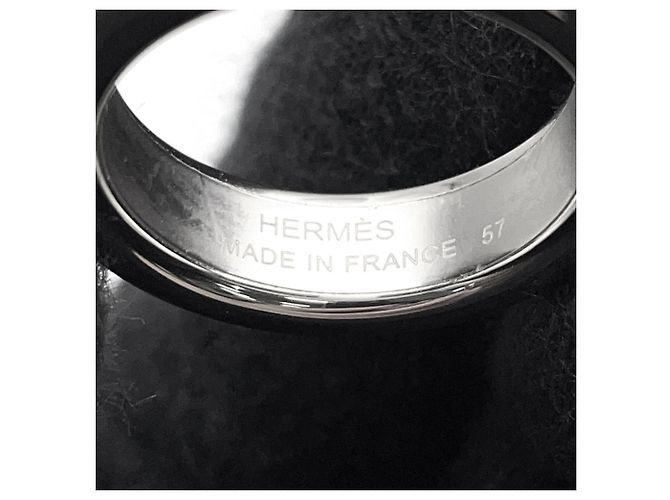 Hermès Hermes Athena Double Clou Bandring Schwarz - Ansicht 8