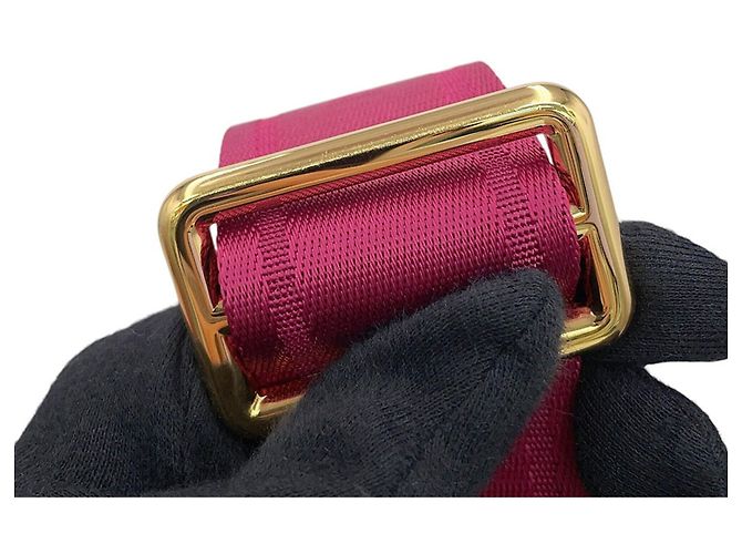 Borsa a tracolla Louis Vuitton Monogram Denim Sunshine NM Rosso - vista 15