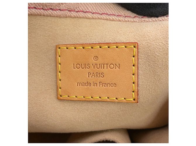 Borsa a tracolla Louis Vuitton Monogram Denim Sunshine NM Rosso - vista 16