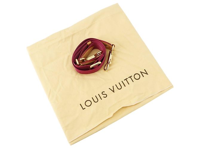 Borsa a tracolla Louis Vuitton Monogram Denim Sunshine NM Rosso - vista 17