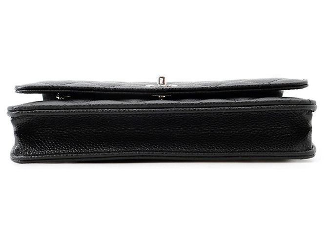 Portafoglio con catena Chanel Matelassé Nero - vista 3