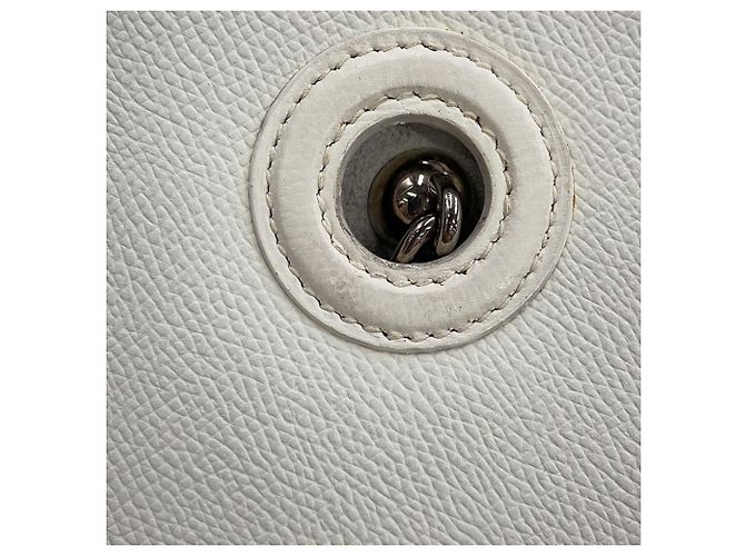 Hermès Borsa a tracolla Hermes Vespa TPM Bianco - vista 7