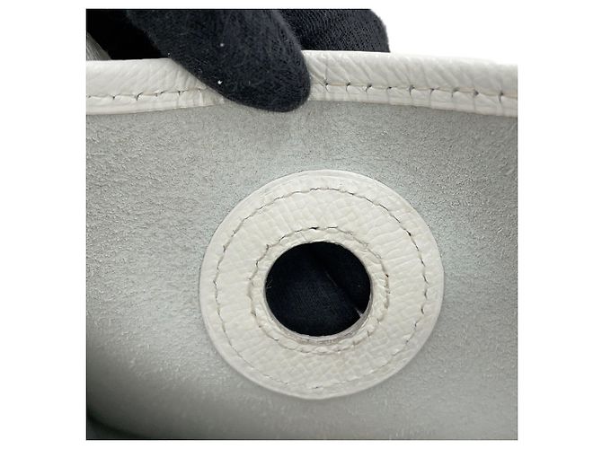 Hermès Borsa a tracolla Hermes Vespa TPM Bianco - vista 9