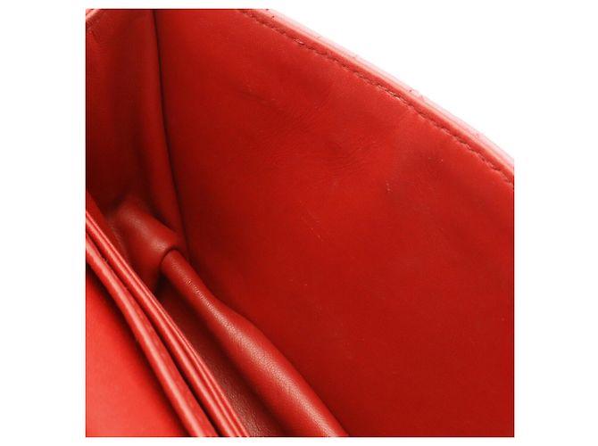 Borsa a spalla Pochette Cannage Christian Dior Rosa Rosso - vista 8