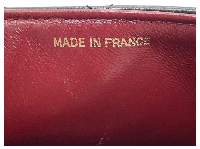 Borsa a tracolla con catena Chanel Matelassé in pelle d'agnello nera Nero - vista 17