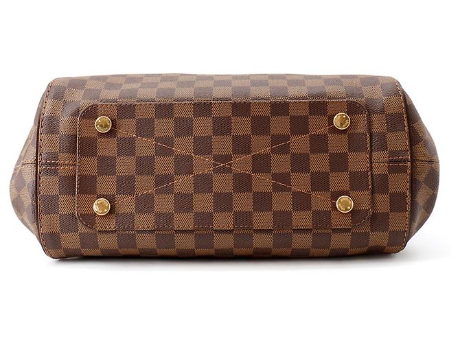Borsa Tote Louis Vuitton Damier Ebene Maryleborn GM Marrone - vista 2