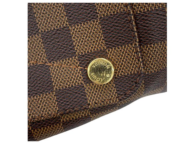 Borsa Tote Louis Vuitton Damier Ebene Maryleborn GM Marrone - vista 9
