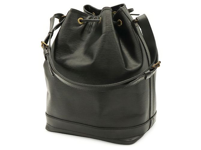 Borsa a tracolla Louis Vuitton Epi Noe Noir Nero - vista 3