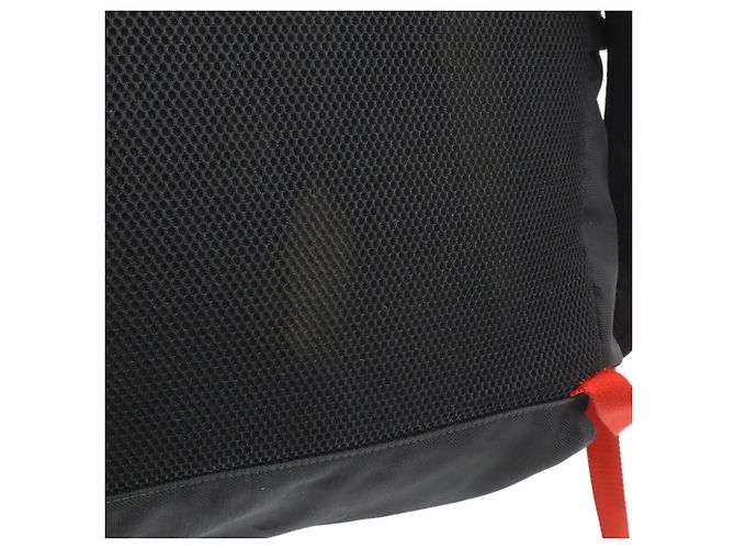 Zaino GUCCI Techno Canvas Web Line Sherry Cat Head Nero Rosso Verde Blu navy - vista 7