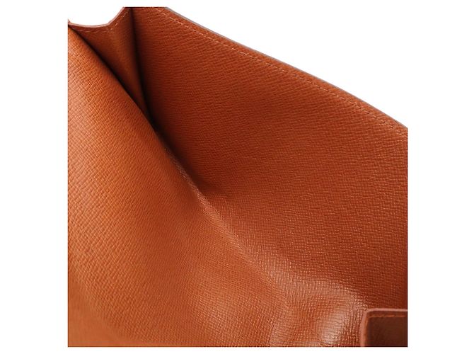 Louis Vuitton Monogram Porte Yen Bi-fold Long Wallet Marrone - vista 7