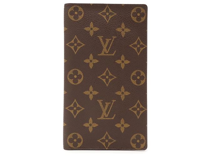 Portafoglio Long Bill Monogram Louis Vuitton Marrone - vista 2