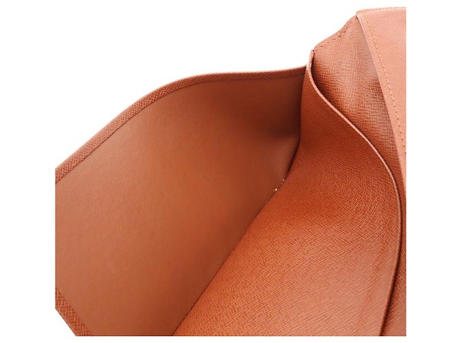 Portafoglio Long Bill Monogram Louis Vuitton Marrone - vista 7