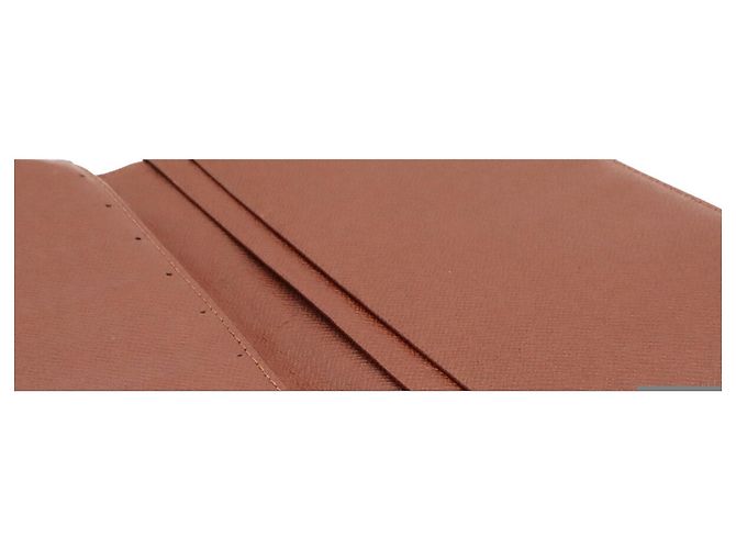 Portafoglio Long Bill Monogram Louis Vuitton Marrone - vista 9