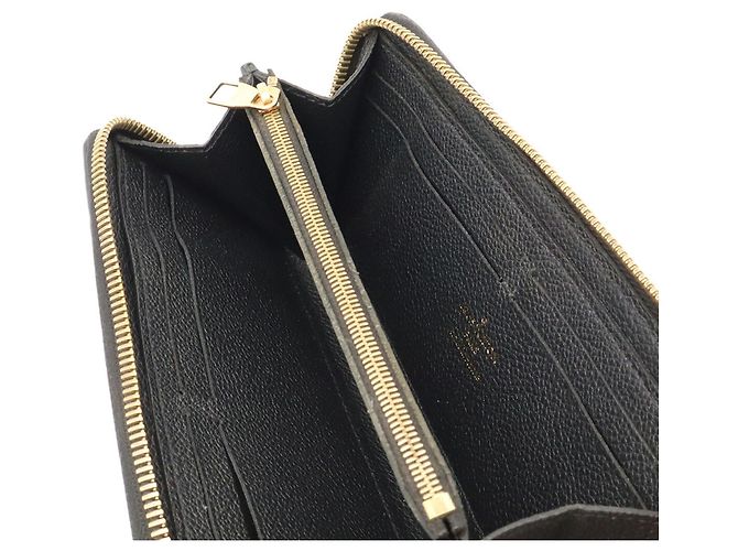Cartera Larga Louis Vuitton Monogram Empreinte Negro - vista 6