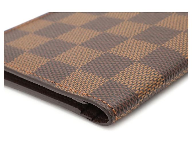 Portafoglio lungo bi-fold Louis Vuitton Damier Marrone - vista 4