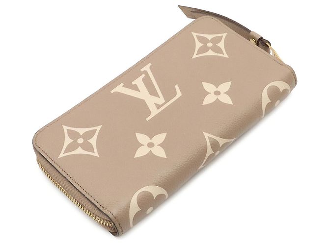 Louis Vuitton Monogram Empreinte Zippy Wallet Grau Roh - Ansicht 3