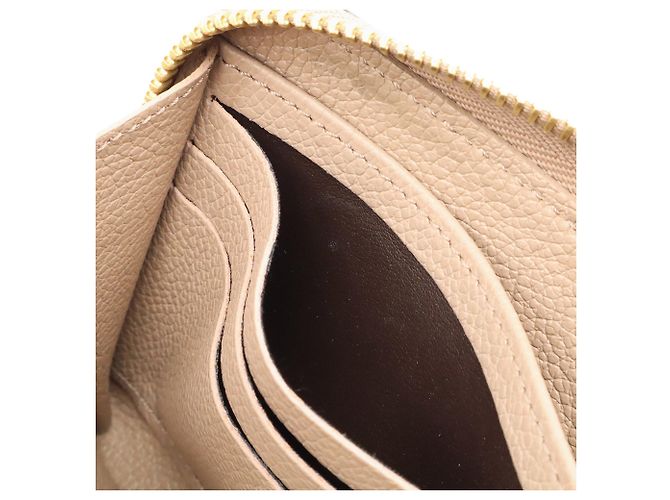 Louis Vuitton Monogram Empreinte Zippy Wallet Grau Roh - Ansicht 8