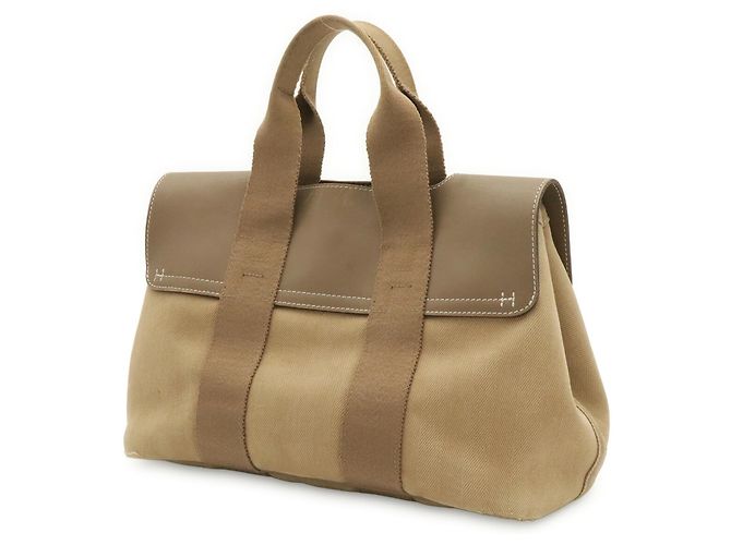 Hermès Borsa a mano/Tote Bag HERMES Valparaiso PM Taupe - vista 3