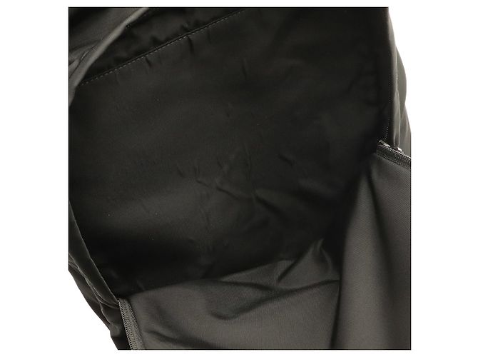 Zaino Prada in nylon e pelle nera Nero - vista 10
