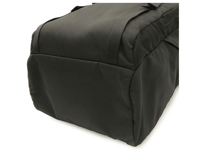 Zaino Prada in nylon e pelle nera Nero - vista 4